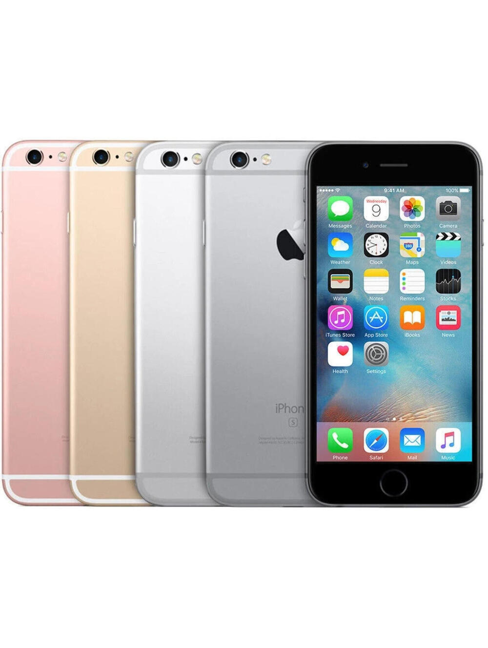 Apple iPhone 6s - Unlocked / Carrier - 16GB 32GB 64GB - Fair Condition
